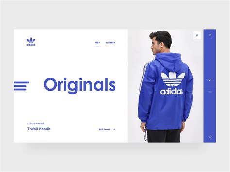 Adidas official website